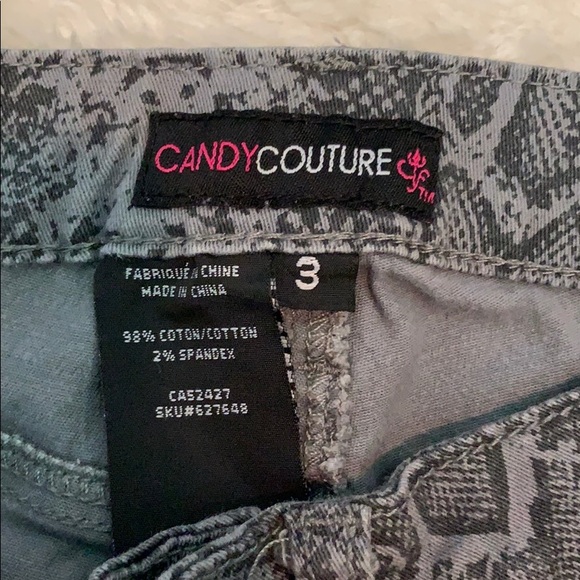 CANDY COUTURE Snake skin jeans - Picture 3 of 3